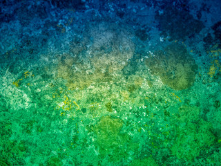 Fototapeta na wymiar fondo abstracto en colores verde y azul 