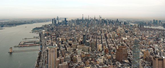 Luftaufnahme New York City