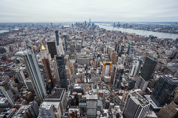 Luftaufnahme New York City
