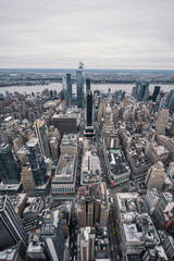 Luftaufnahme New York City