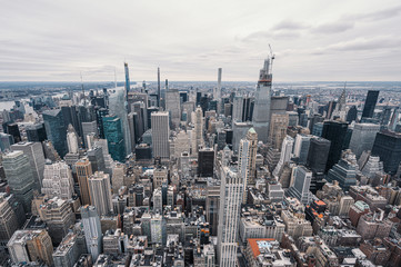 Luftaufnahme New York City