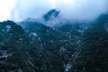 view of mountains