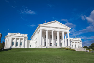 Virginia State Capitol Building in Richmond, VA