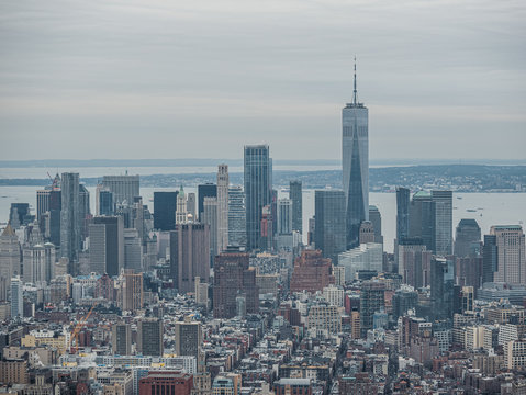 Panorama Downtown Manhattan