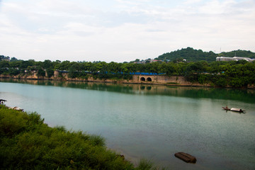 view of the river