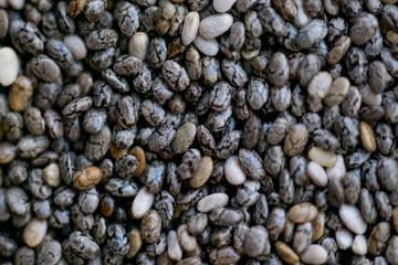 black clams in the market