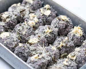 Kale Gnudi (Tuscan Naked Ravioli)