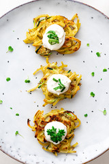 Mini Rösti swiss potato dish