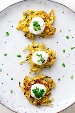 Mini R&ouml;sti swiss potato dish