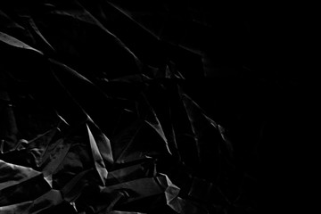 Black abstract background with lines and patterns.