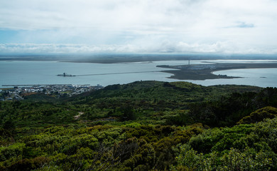 Views of coast at Bluff New Zealand