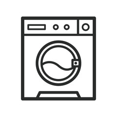  washing machine icon vector design template