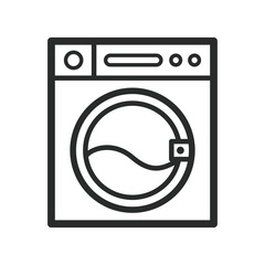  washing machine icon vector design template