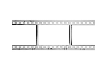 (35 mm.)Vintage film frame.With white space.film camera.