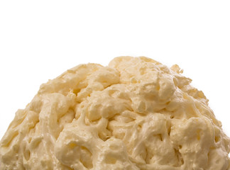 Pu construction foam.  Frozen mounting foam. Half circle foam. Structure of polyurethane foam....