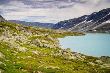 Norwegian nature, route Gamle Strynefjellsvegen.
