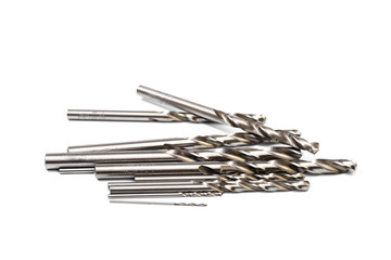 Professional cutting tools used for metalwork/woodwork. Isolated on white background. - Image