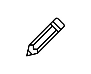 Pencil line icon