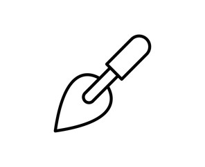 Shovel flat icon