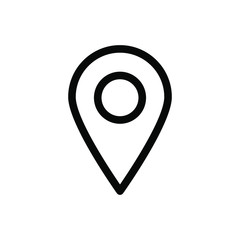 Gps maps best icon , template logo design road business , emblem isolated illustration outline solid background white