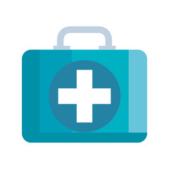 first aid kit isolated icon vector illustration design