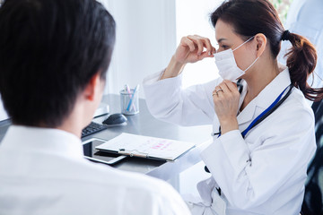 マスクの正しい付け方