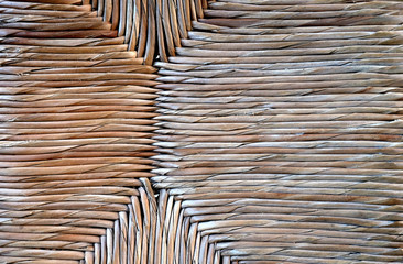 woven bamboo pattern closeup and bakground
