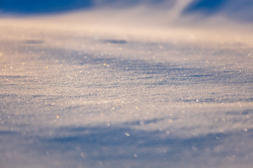Frost snow