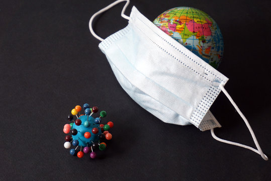 The concept of coronavirus or covid-19.