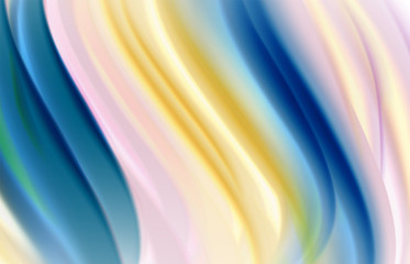 Abstract background - fluid color gradient waves, with dynamic motion line effect. Vector Illustration For Wallpaper, Banner, Background, Card, Book Illustration, landing page