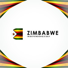 Zimbabwe Independence Day Vector Design