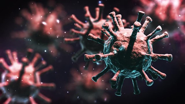 Coronavirus Pandemic Virus Background Animation