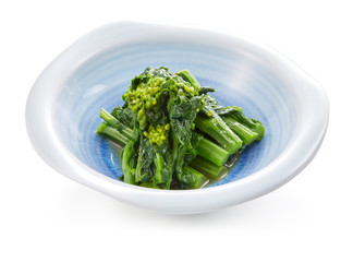 菜の花の辛子和え