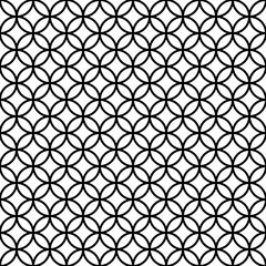 Fototapeta premium Chinese and Japanese style. Traditional oriental seamless pattern. Asian oriental pattern. Abstract backdrop. China ornament background for design prints. Geometric texture. Culture motif. Vector 