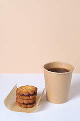 Cookies and coffee