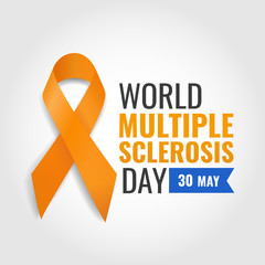 Vector Illustration of World Multiple Sclerosis Day