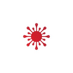 virus corona logo