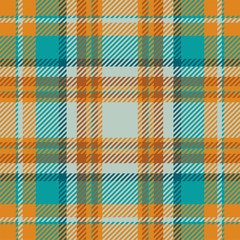 Tartan scotland seamless plaid pattern vector. Retro background fabric. Vintage check color square geometric texture.