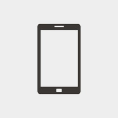 tablet smartphone icon vector illustration and symbol for website and graphic design