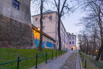 Koronavirus, covid-19 - puste ulice Krakowa o 18:00 © Michal45