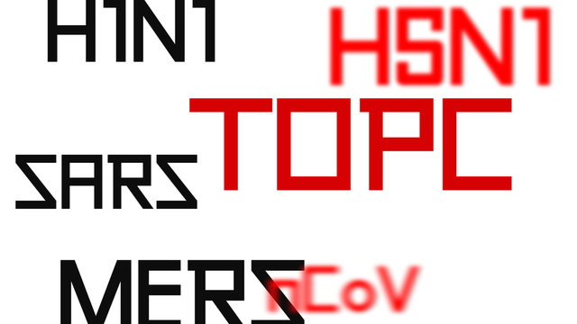 abbreviation of viruses tipographic motion of letters