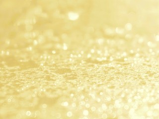 golden christmas background with lights