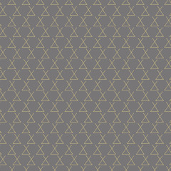 Vector Golden wigwam repeat pattern print background design