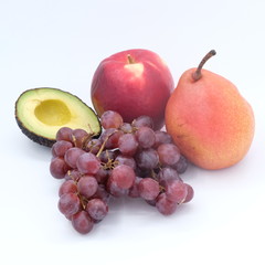 New Zealand apple on white background