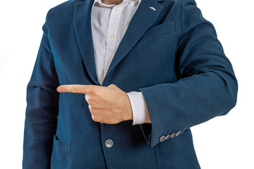 indiche che punta verso una direzione