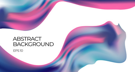 Abstract poster design. Vector illustration.