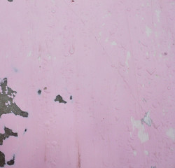 pink background the texture of the cracked paint resembles a shell