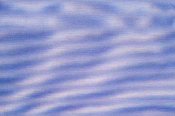 Background of blue pinstriped fabric