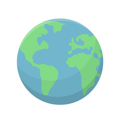 Vector Illustration of Earth 