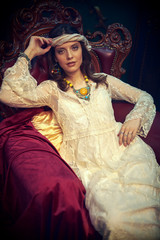 elegant charming model